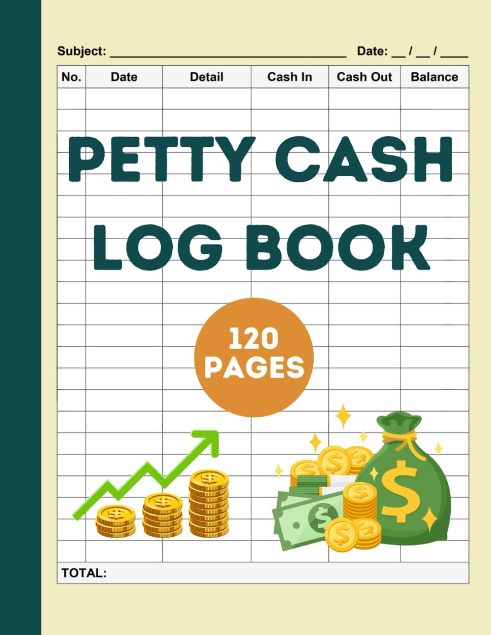 Petty Cash Log Book: Gifts For Bookkeeping, Accounting baixar o livro de graça