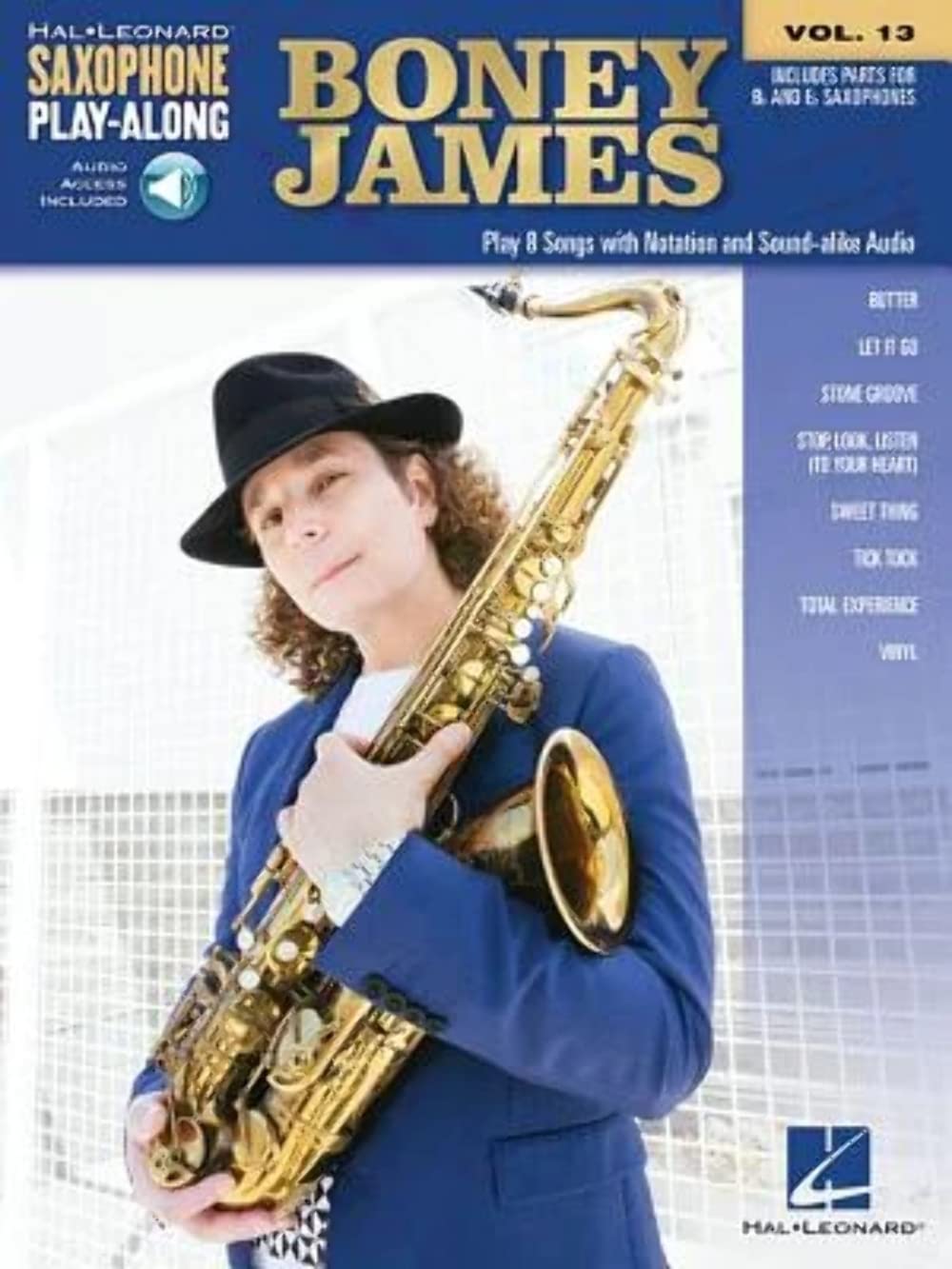 Boney James: Saxophone Play-Along Volume 13 baixar o livro de graça