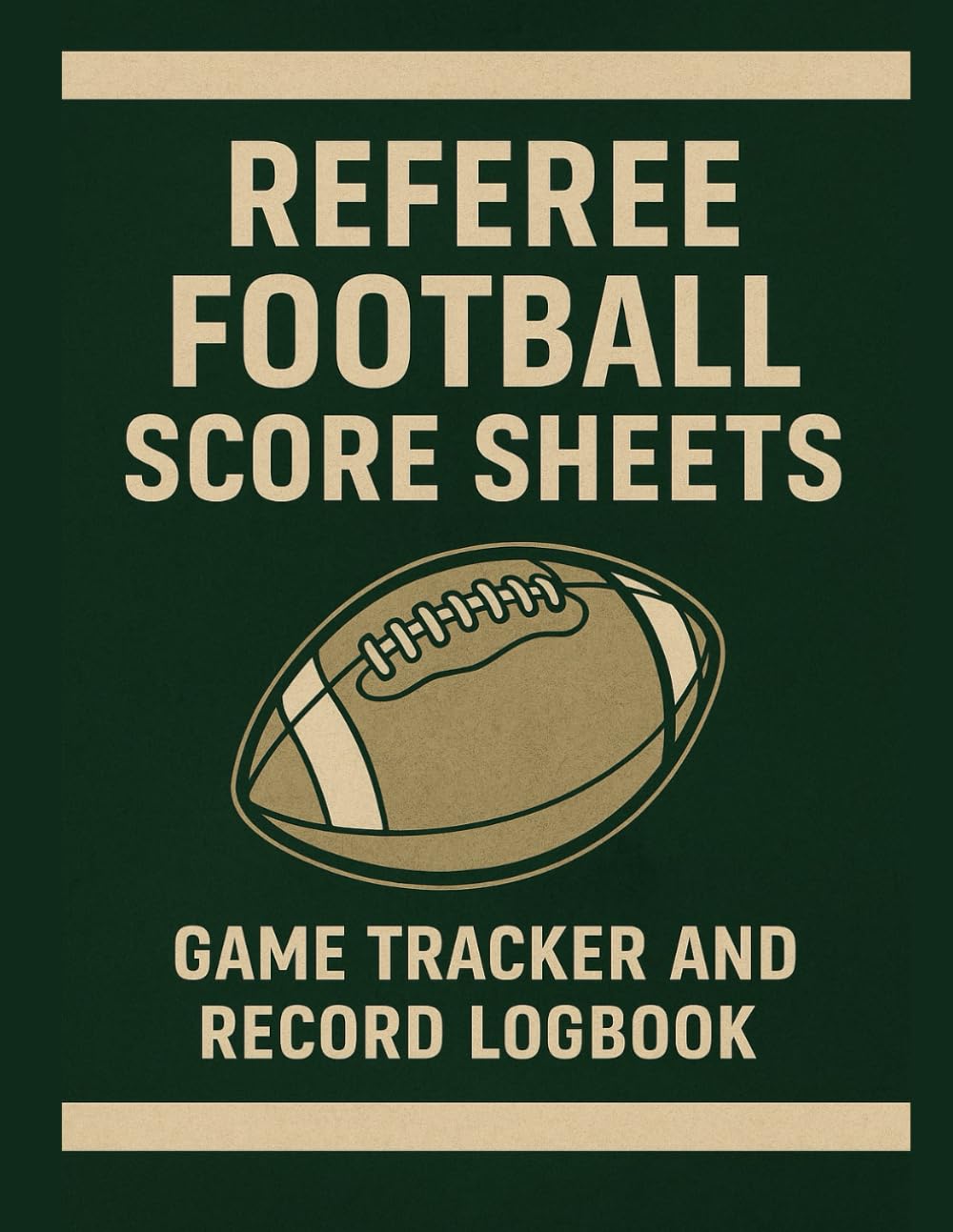 ler totalmente Referee Football Score Sheets: Game Tracker and Record Logbook