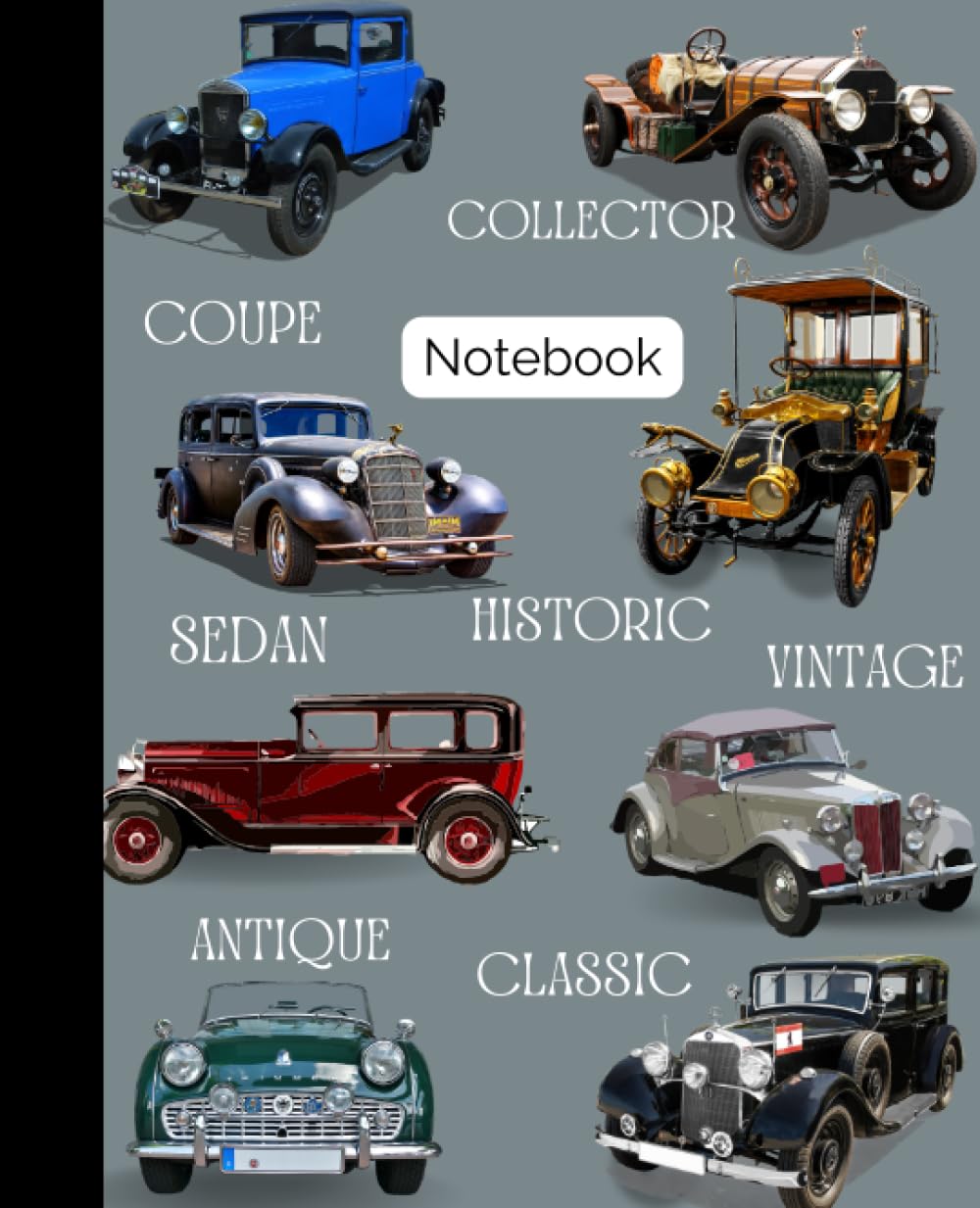 capítulo por capítulo baixar Classic Car Notebook: Vintage-Inspired Journal for Antique Automotive Enthusiasts!: 150 Pages of College-Ruled, Lined Paper Inside an Exquisitely... and Timeless Sedans, Coupes, & More!