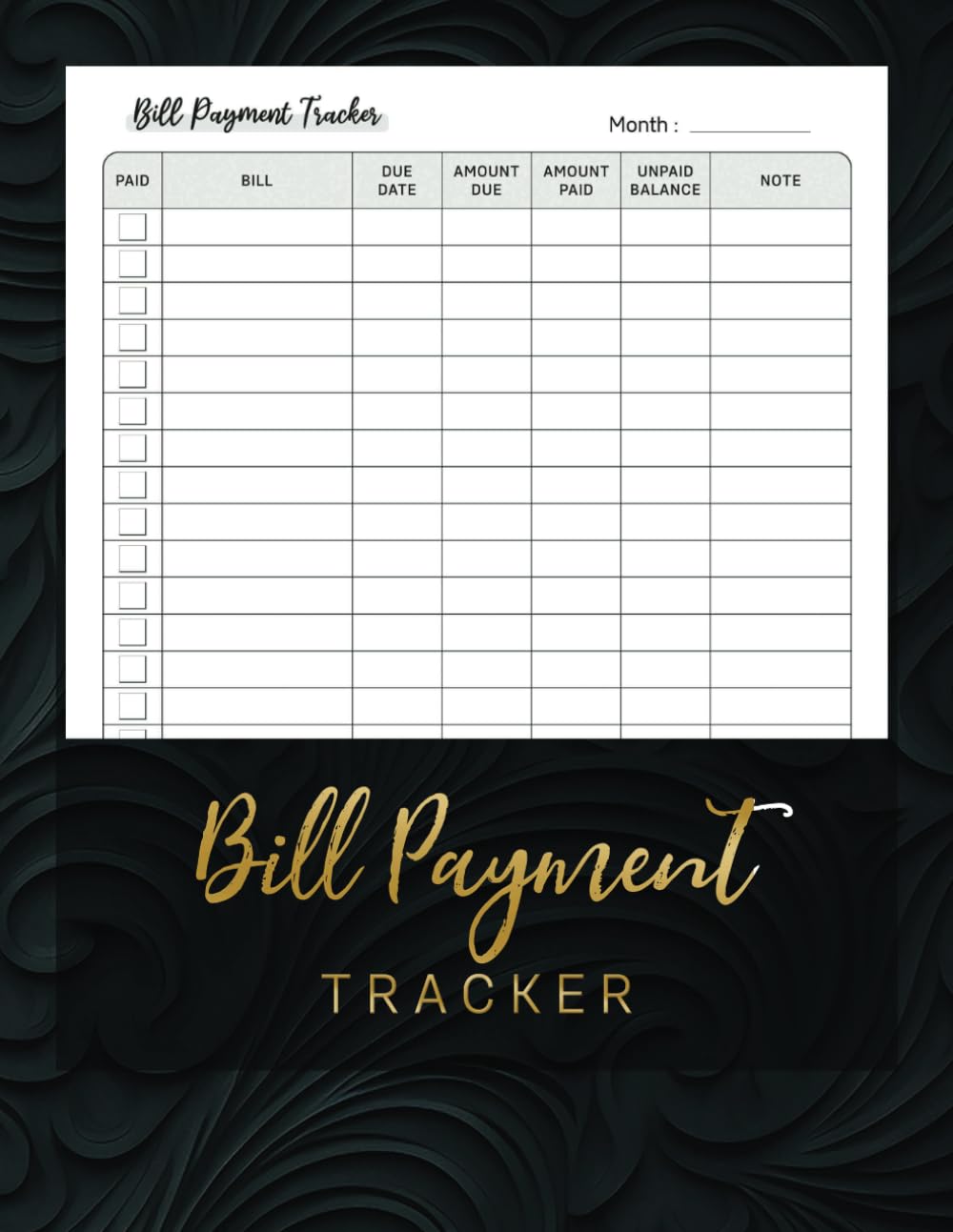 Bill Payment Tracker: Monthly Log Book To Organize your Personal Expenses | Payment Cheklist Organizer | 122 pages | 8.5" X 11". baixar livro de graça