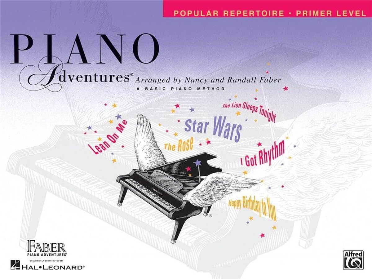 Piano Adventures - Popular Repertoire Book - Primer Level: A Basic Piano Method