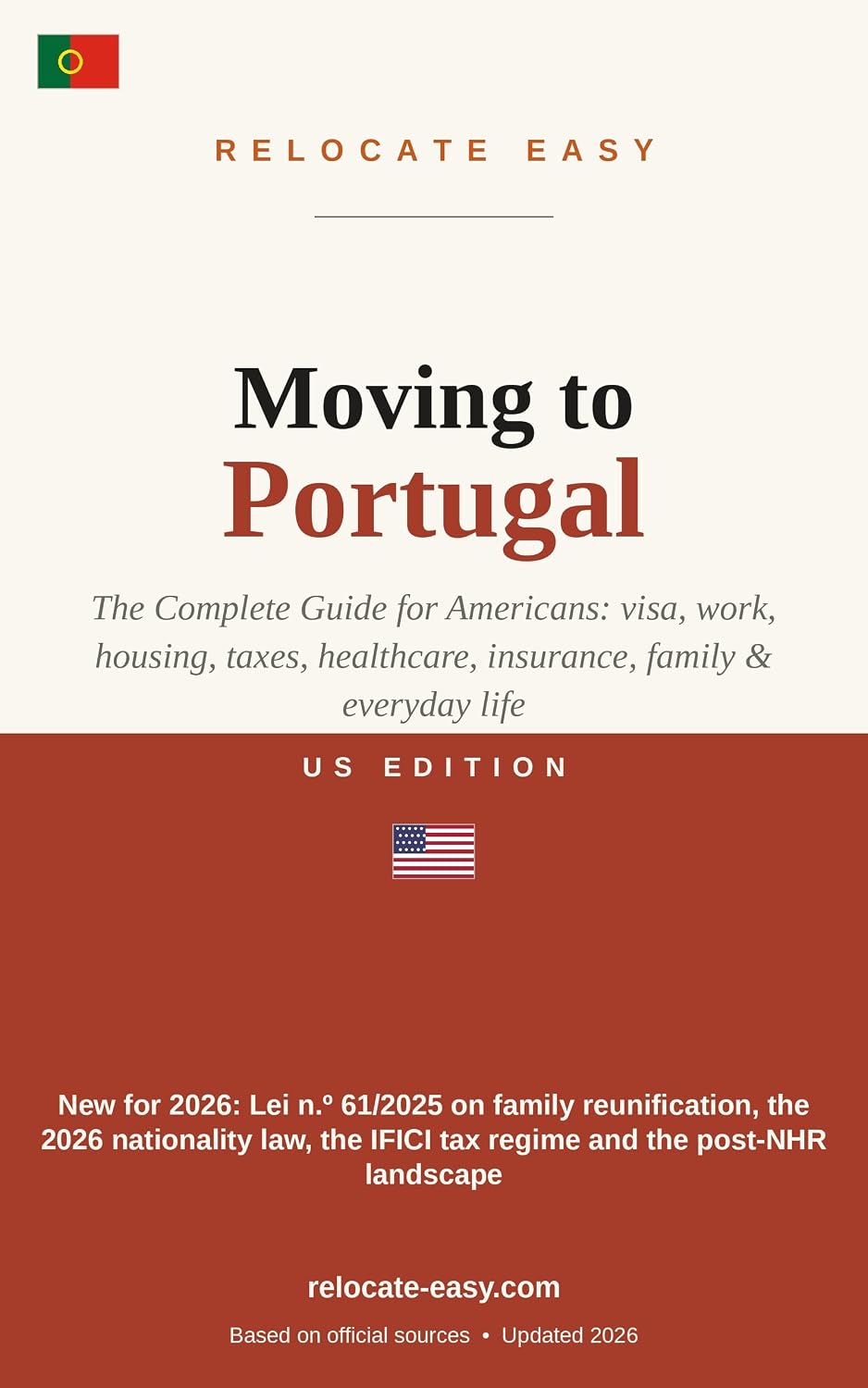 capítulo por capítulo baixar Moving to Portugal (US Edition): The Complete Guide for Americans – Visa, Work, Housing, Taxes, Healthcare, Insurance, Family & Everyday Life (US Edition,... for Americans Book 1) (English Edition)