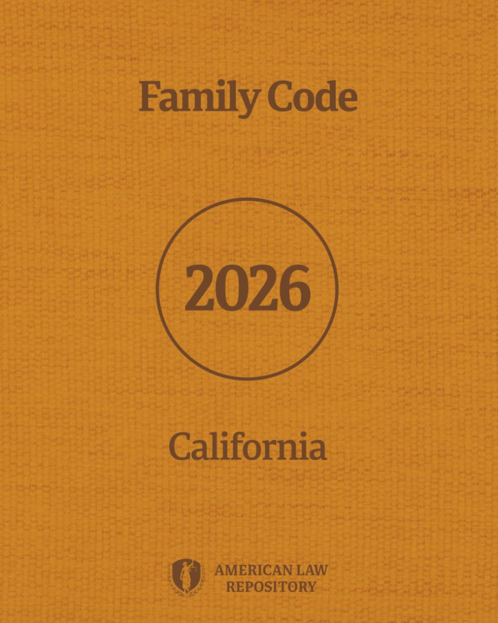 Family Code of California 2026 baixar livro de graça