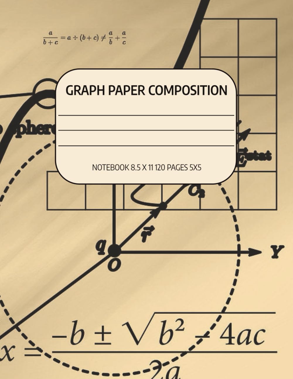ler totalmente Graph Paper Composition Notebook: 120 Large Pages (8.5 x 11), 5x5 Graph Ruled.