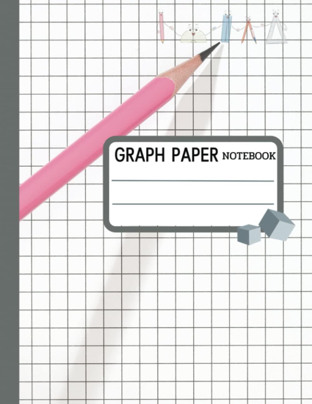 ler totalmente Graph Paper Notebook: Blank Quad Ruled, Large Print 8.5"x11", 120 Pages, Graph Notebook 1/2 inch Squares, Grid Paper Notebook perfect for Math and Science Students.