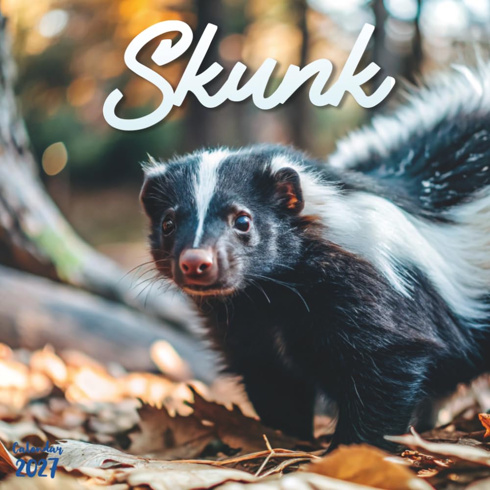 capítulo por capítulo baixar Skunk 2027 Calendar: Exploring the Life of Striped Skunks