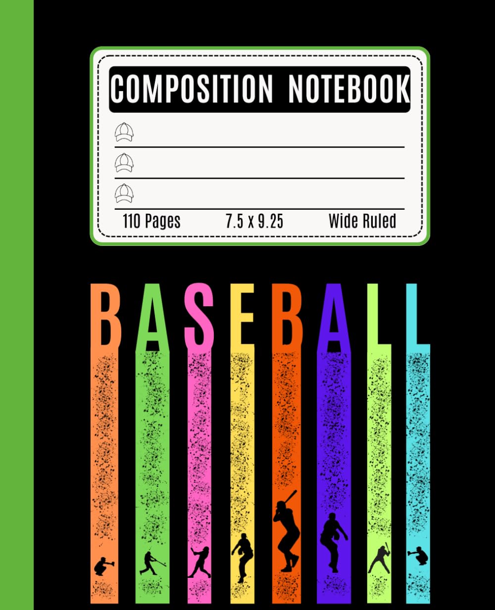 Baseball Composition Notebook: Wide Ruled Baseball Notebook for School (110 Pages) – Fun Sports Notebook for Students and Fans, Great Gift for Boys and Girls baixar livro de graça