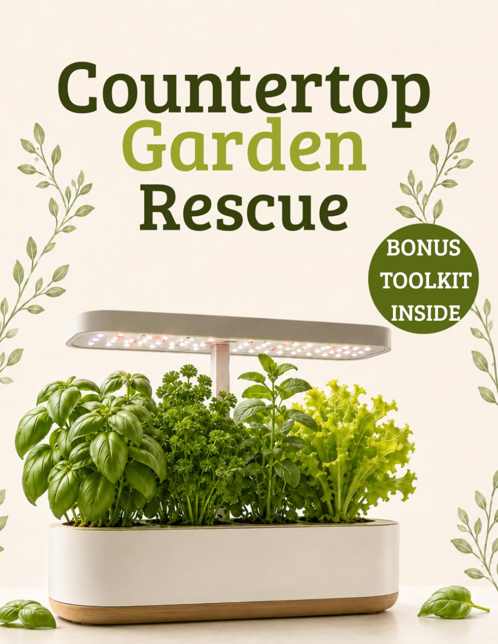 capítulo por capítulo baixar Countertop Garden Rescue: The Practical Indoor Hydroponic Guide to Fix Yellow Leaves, Algae, Root Problems, Failed Seed Pods, Weak Herbs, and Grow Fresh Food Year-Round in Aero Garden-Style Systems