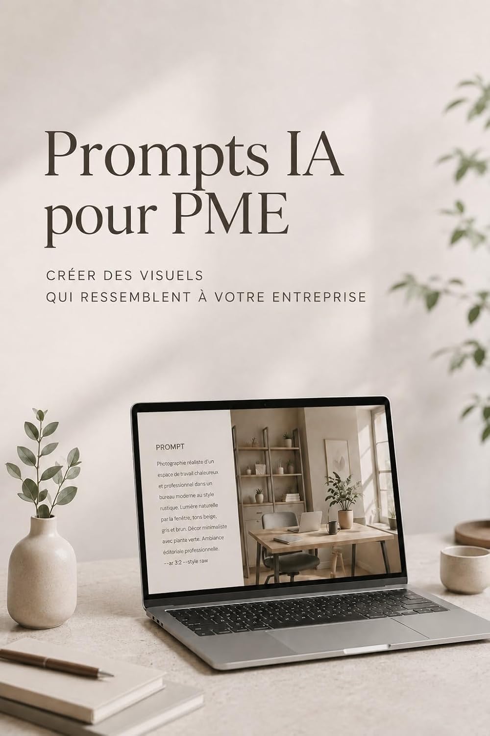 Prompts IA pour PME: Créer des visuels qui ressemblent à votre entreprise (French Edition) baixar o livro de graça