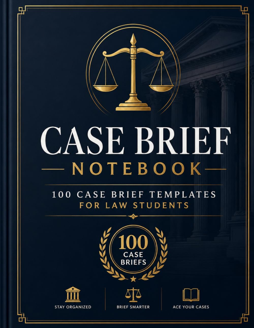 capítulo por capítulo baixar Law School Case Brief Notebook: Legal Case Brief Templates for Law Students to Organize Facts, Issues, Rules, Arguments, Holding & Legal Analysis
