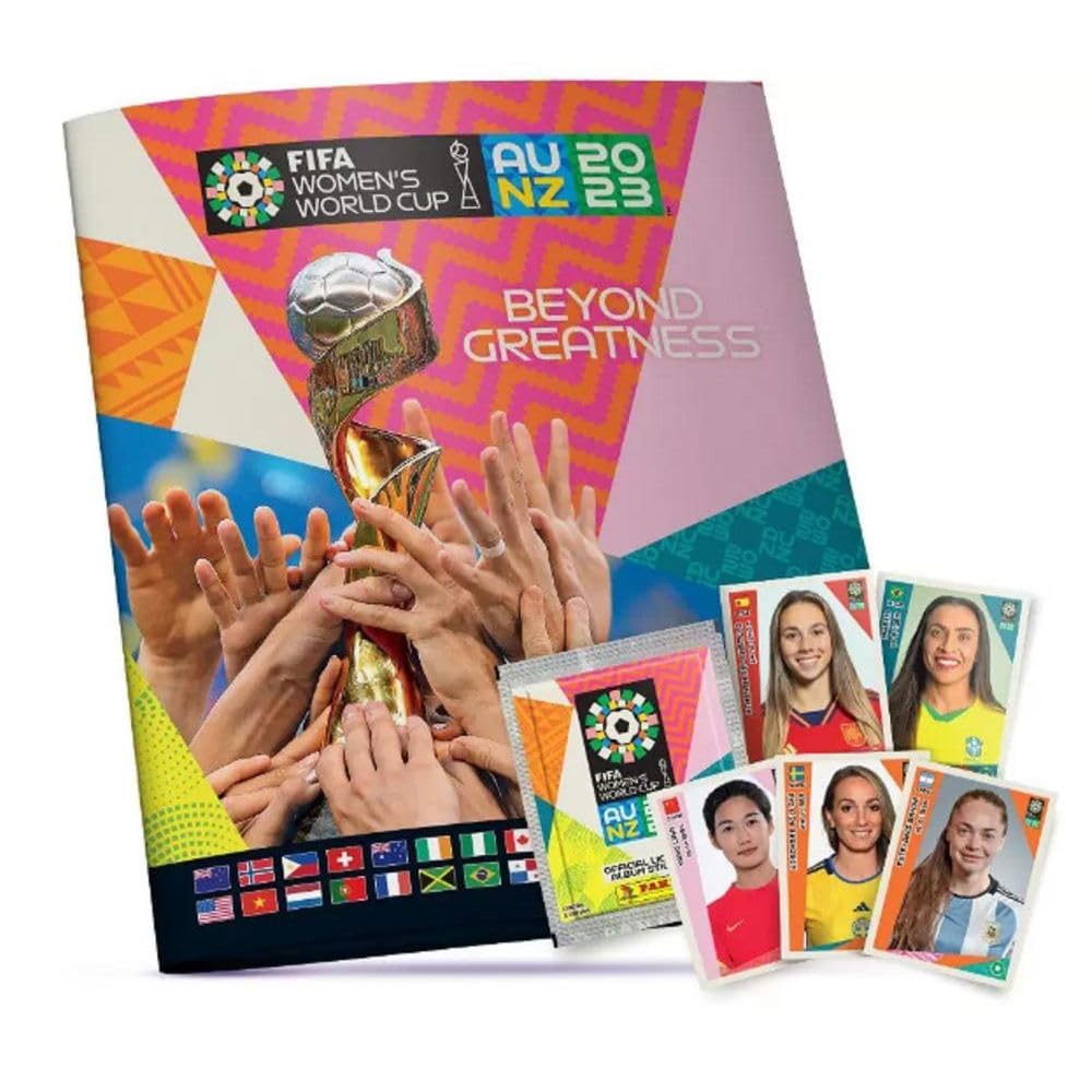 Blister cartela c/ 10 envelopes de figurinhas da copa do mundo fifa feminina austrália - nova zelândia 2023 baixar livro de graça
