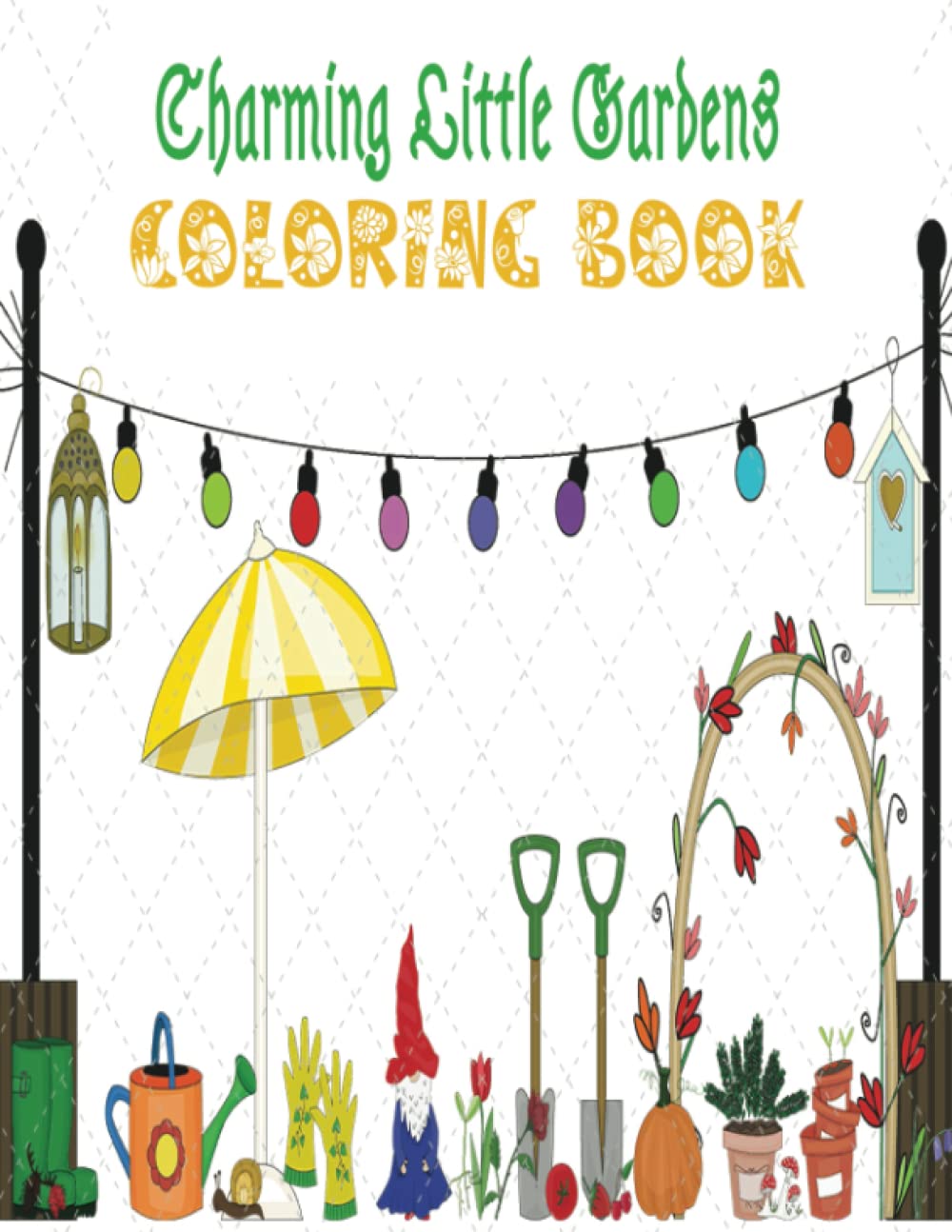 capítulo por capítulo baixar Charming Little Garden Coloring Book: An Adult Coloring Book Featuring Beautiful Gardens and Garden Ornaments for Stress Relief and Relaxation