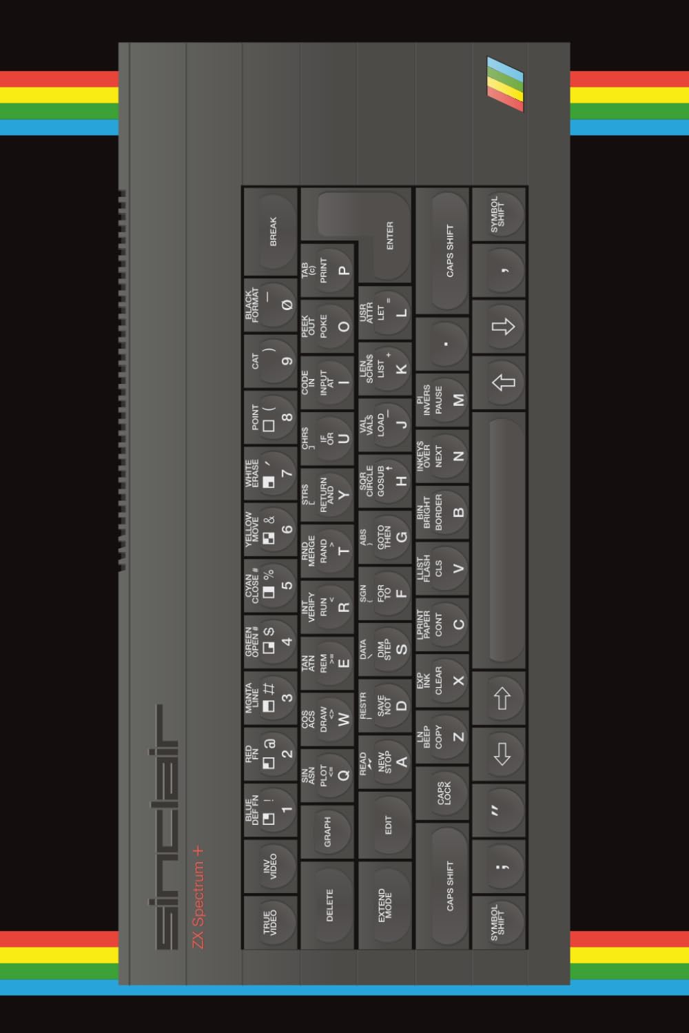 ler totalmente Sinclair ZX Spectrum Plus 48K Notebook | Speccy Notepad ideal gift for retro gamers, nostalgia lovers | The computer that defined a generation: 120 Pages