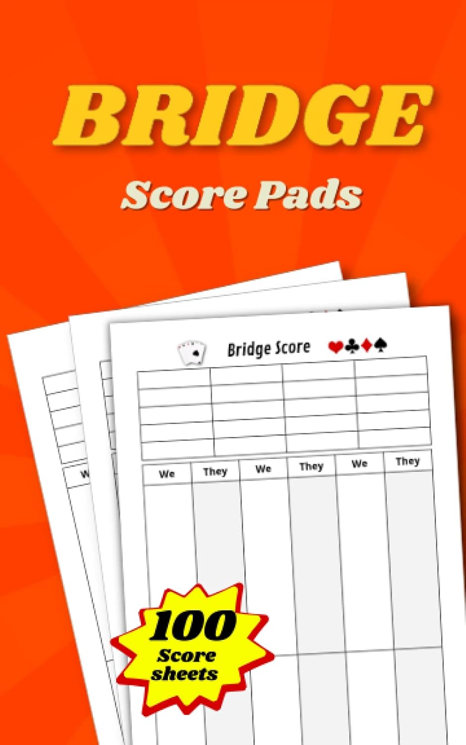 Contract Bridge Score Sheets | Small Size 5 x 8 inch: Bridge Score Pads 100 Sheets Total for Scorekeeping - Notepads for Contract Bridge Card Game... Score Cards | Contract Bridge Scorebook baixar livro de graça
