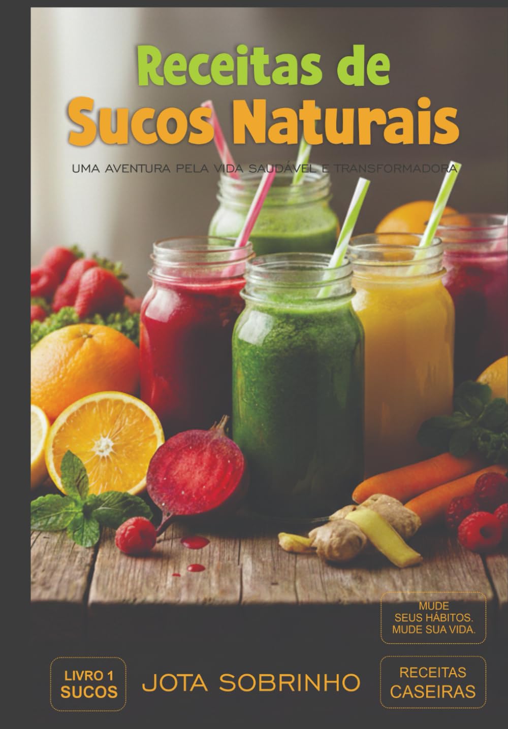 RECEITAS DE SUCOS NATURAIS: UMA AVENTURA PELA VIDA SAUDÁVEL E TRANSFORMADORA (Portuguese Edition) baixar o livro de graça