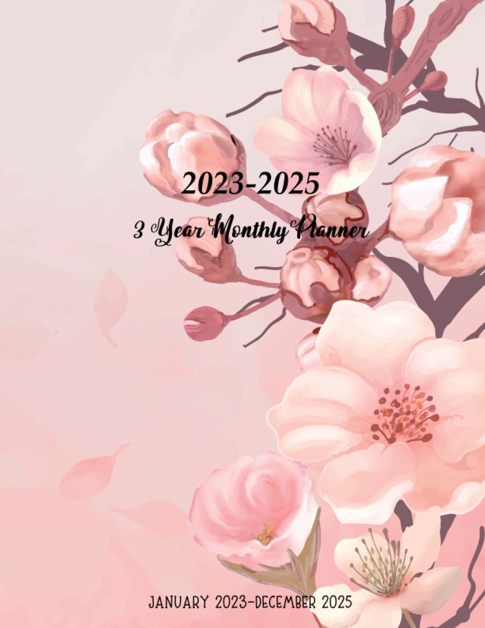 ler totalmente 2023-2025 3 Year Monthly Planner: 2023-2025 Monthly Planner 3 Years. 36 Months Large Schedule Organizer Agenda Journal with Holidays. Notebook and Appointment Calendar.