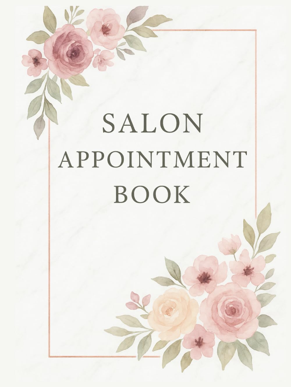 ler totalmente Salon Appointment Book Undated: Hair Appt Book 2026 With Time Slots Weekly, Hourly & Daily 15 minute increments, To View Client Scheduler For Mobile Hairdresser, Stylist, Therapist, Salon, 52 Weeks