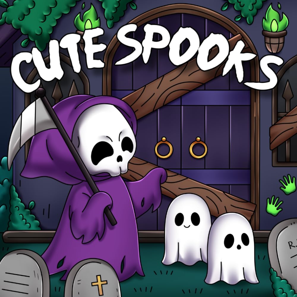 capítulo por capítulo baixar Cute Spooks: A Coloring Book for Adults and Teens Featuring a Charming Collection of Spooky Ghosts, Critters, Chibis, and Creatures