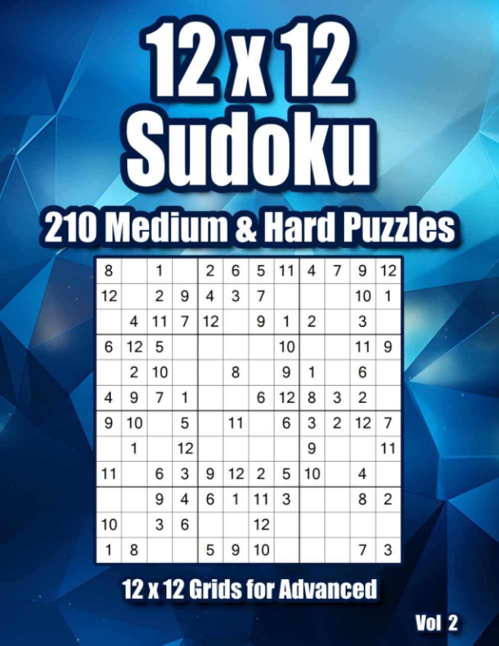 ler totalmente 12 x 12 Sudoku Puzzles Medium & Hard: 210 Variations for Adults