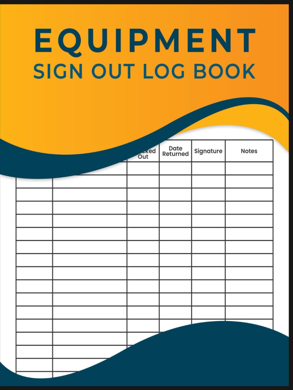 ler totalmente Equipment Sign Out Log book: Equipment Checkout Form Sheets To Help You Keep Track Of All Your Tools.
