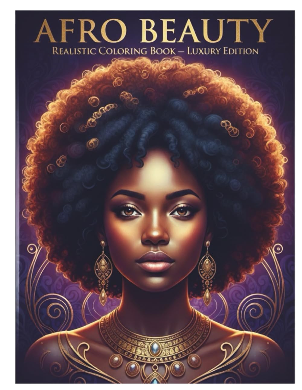 Afro Beauty Coloring Book for Adults – Relaxing & Inspirational Art baixar o livro de graça