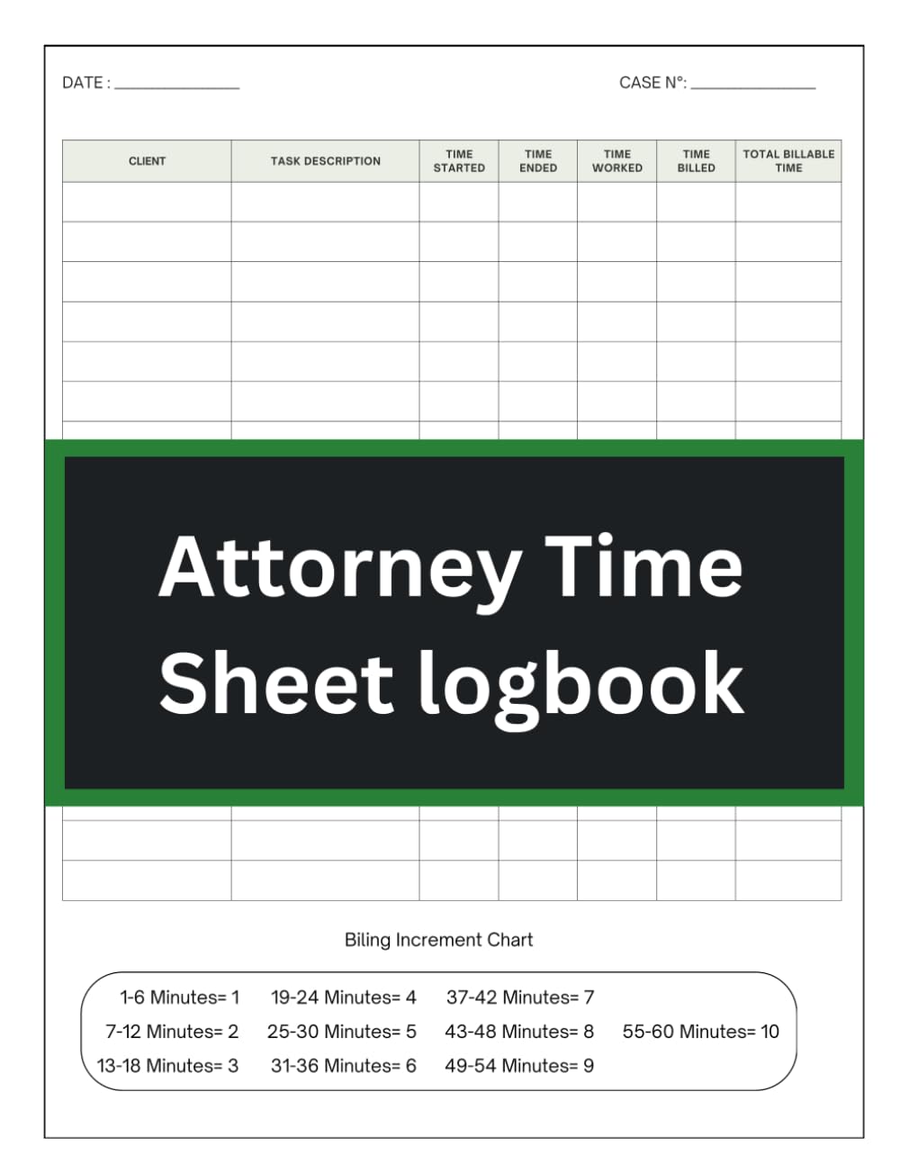 Attorney Time Sheet Logbook: attorney time keeping sheet For Lawyers To Record and Track Billable Hours | Attorney Time Entry Log Book | large Size - 120 pages. baixar livro de graça