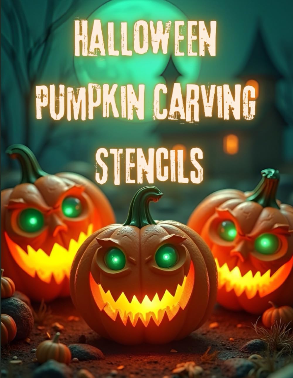 ler totalmente Halloween Pumpkin Carving Stencils: Easy and Fun Creative Ideas | Step-by-Step Book with Easy-to-Use Patterns for All Ages
