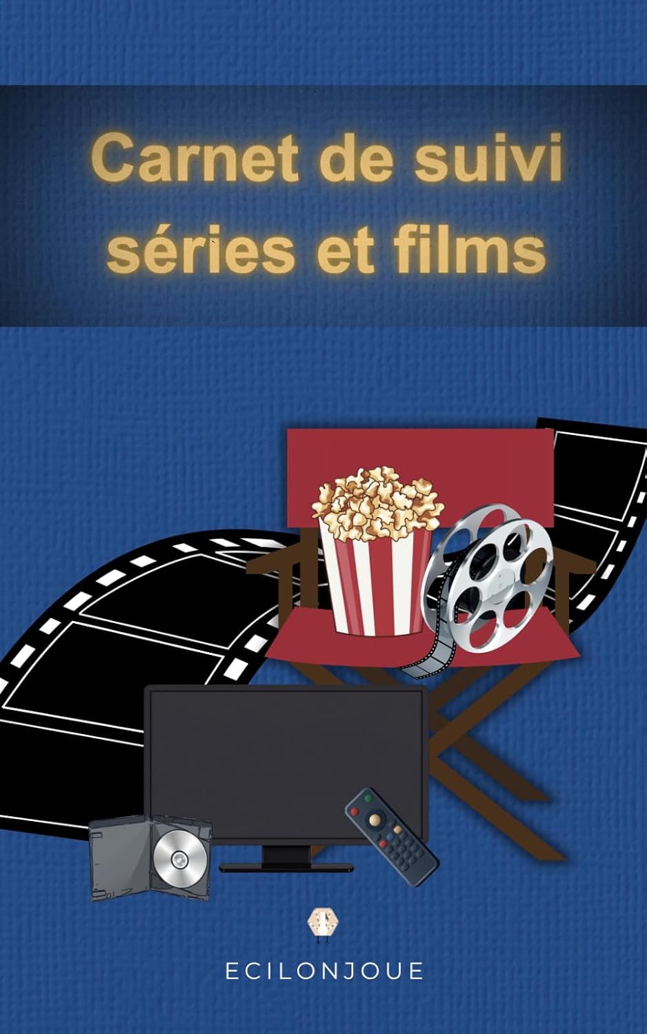 Carnet de suivie séries et films: Journal de visionnage en format poche avec fiches Critiques, suivi d’Épisodes, Top 10 et Défis. Idée cadeau pour cinéphile (French Edition) baixar o livro de graça