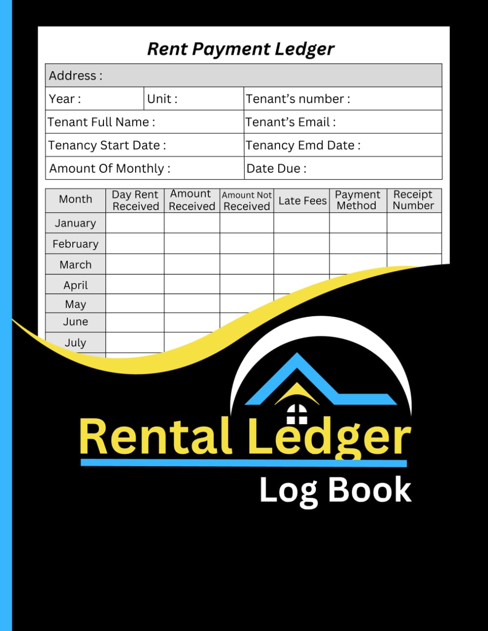 ler totalmente Rental Ledger Log Book: Rental Ledger Book for Landlords, Property Manager Journal, Keep Track and Record of Your Rent Payment, Rental Income & Expenses Tracker Organizer Log Book