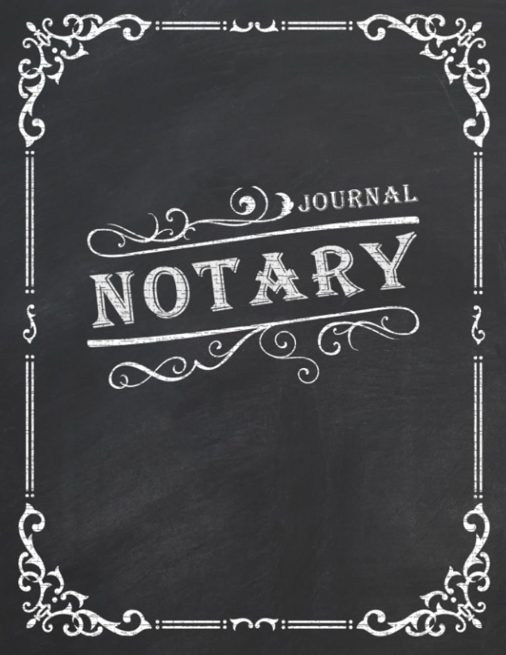 Notary Journal: Official Public Notary Log Book to Record 300 Notarial Acts | Useful for Notaries and Signing Agents | For Women | Black Chalkboard baixar livro de graça