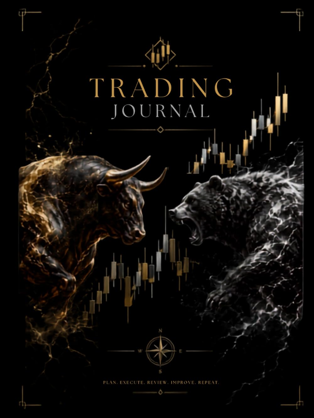 ler totalmente Trading Journal: Plan, Execute, Review, improvw, Repeat | Investment Log Book for Stocks, Forex, Options, Futures & Crypto with Trade Tracking, Risk Management and Performance Review