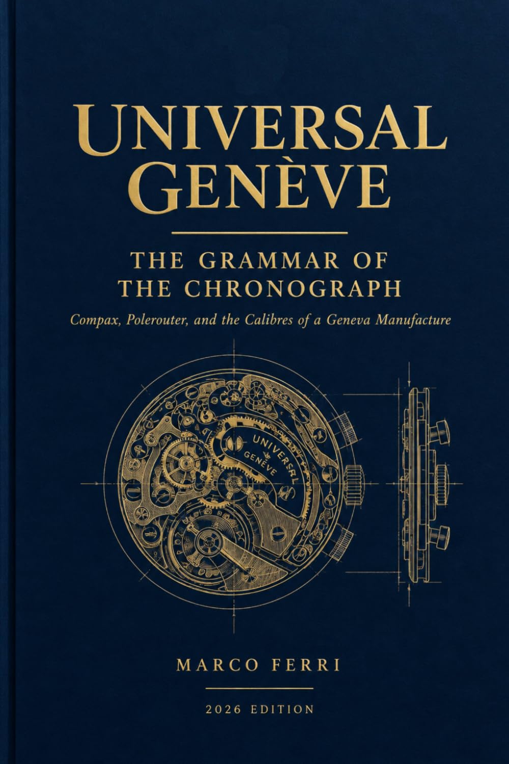capítulo por capítulo baixar UNIVERSAL GENÈVE: The Grammar of the Chronograph: Compax, Polerouter, and the Calibres of a Geneva Manufacture (Horological Atlas)