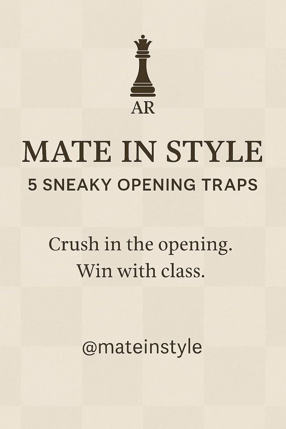 ler totalmente Mate In Style: 5 Sneaky Opening Traps Every Chess Player Should Know (English Edition)