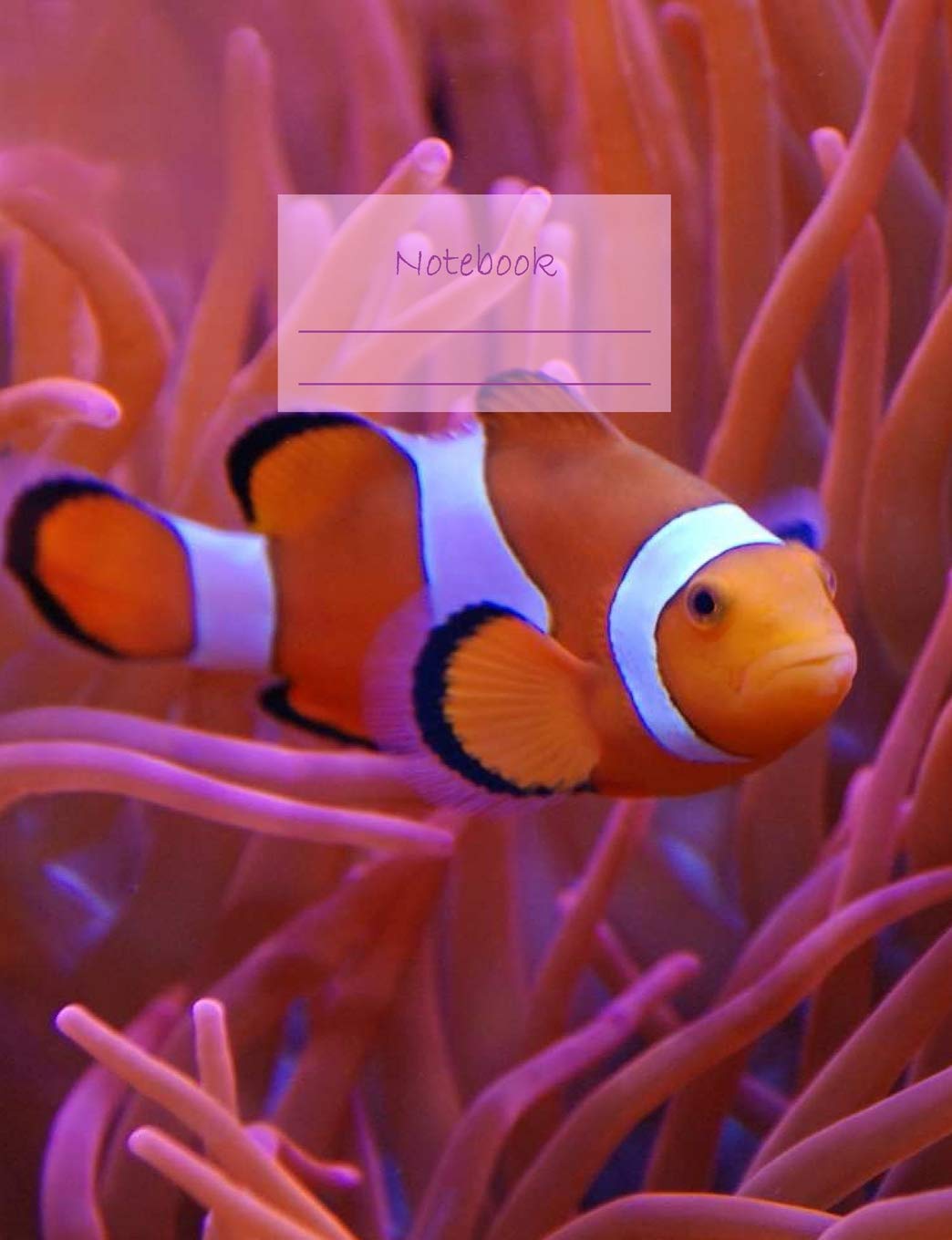 ler totalmente Notebook: Composition Notebook. College Ruled with Soft Matte Cover. 120 Pages. Perfect for School Notes, Ideal as a Journal or a Diary. 9.69 X 7.44. Great Gift Idea. (Clownfish Cover).
