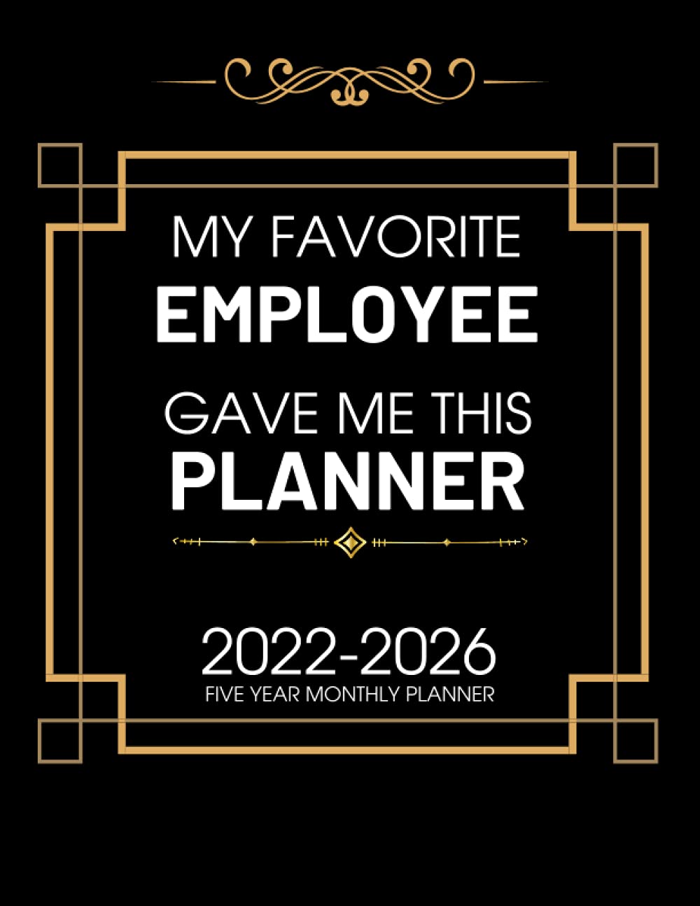 ler totalmente Five Year Monthly Planner 2022-2026: Large 5-Year Monthly | Appointment Calendar Schedule Organizer A4 | January 2022 to December 2026-60 Months | Team gifts for Employees Coworkers