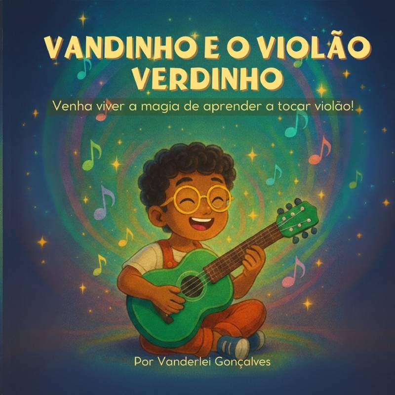 ler totalmente Vandinho e o Violão Verdinho: Venha viver a magia de aprender a tocar violão!