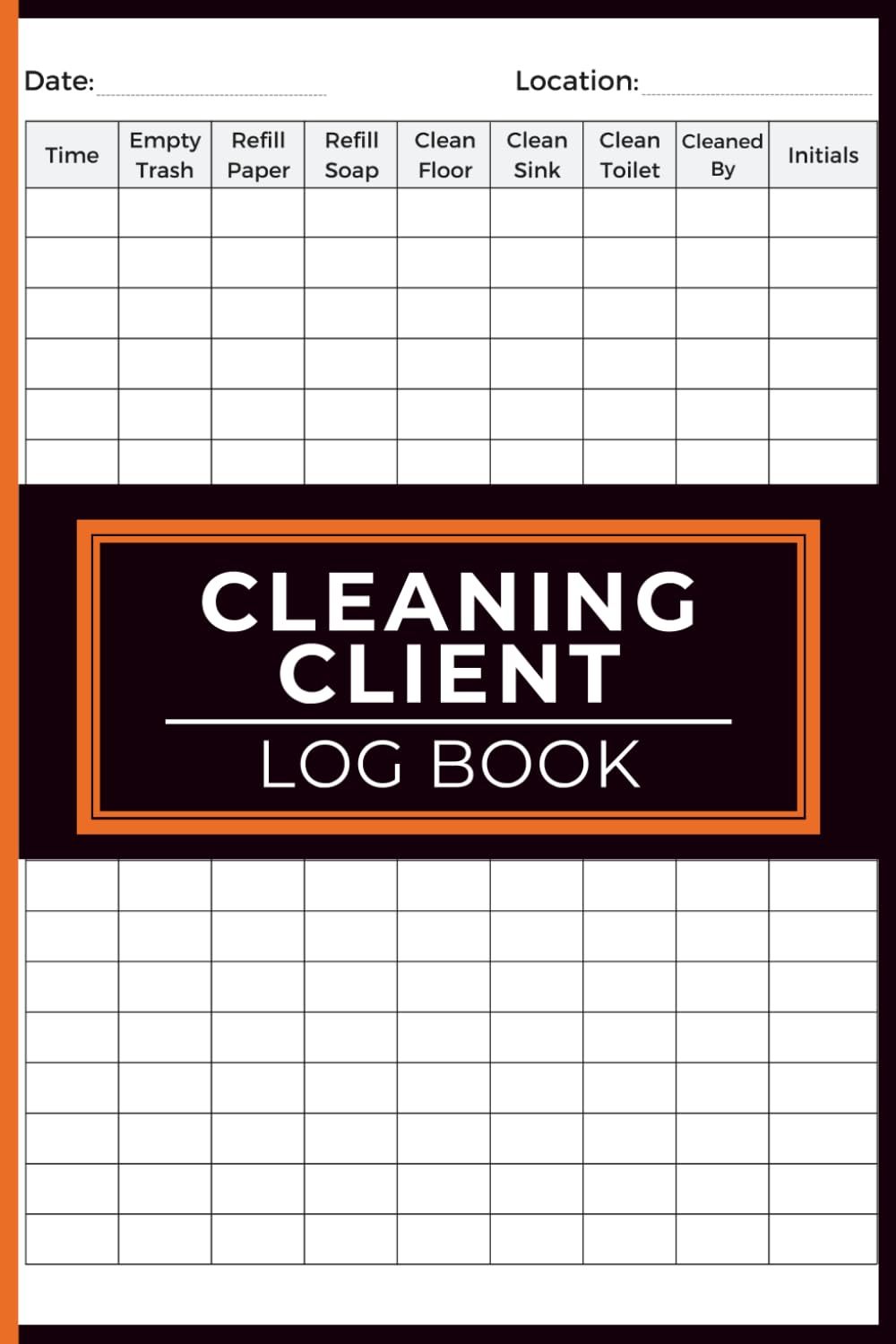 capítulo por capítulo baixar Cleaning Client Log Book: Document Client Information, Organize Service Plans, Monitor Cleaning Schedules, Track Payment Records and Store Property... Businesses, Maids and Independent Cleaners