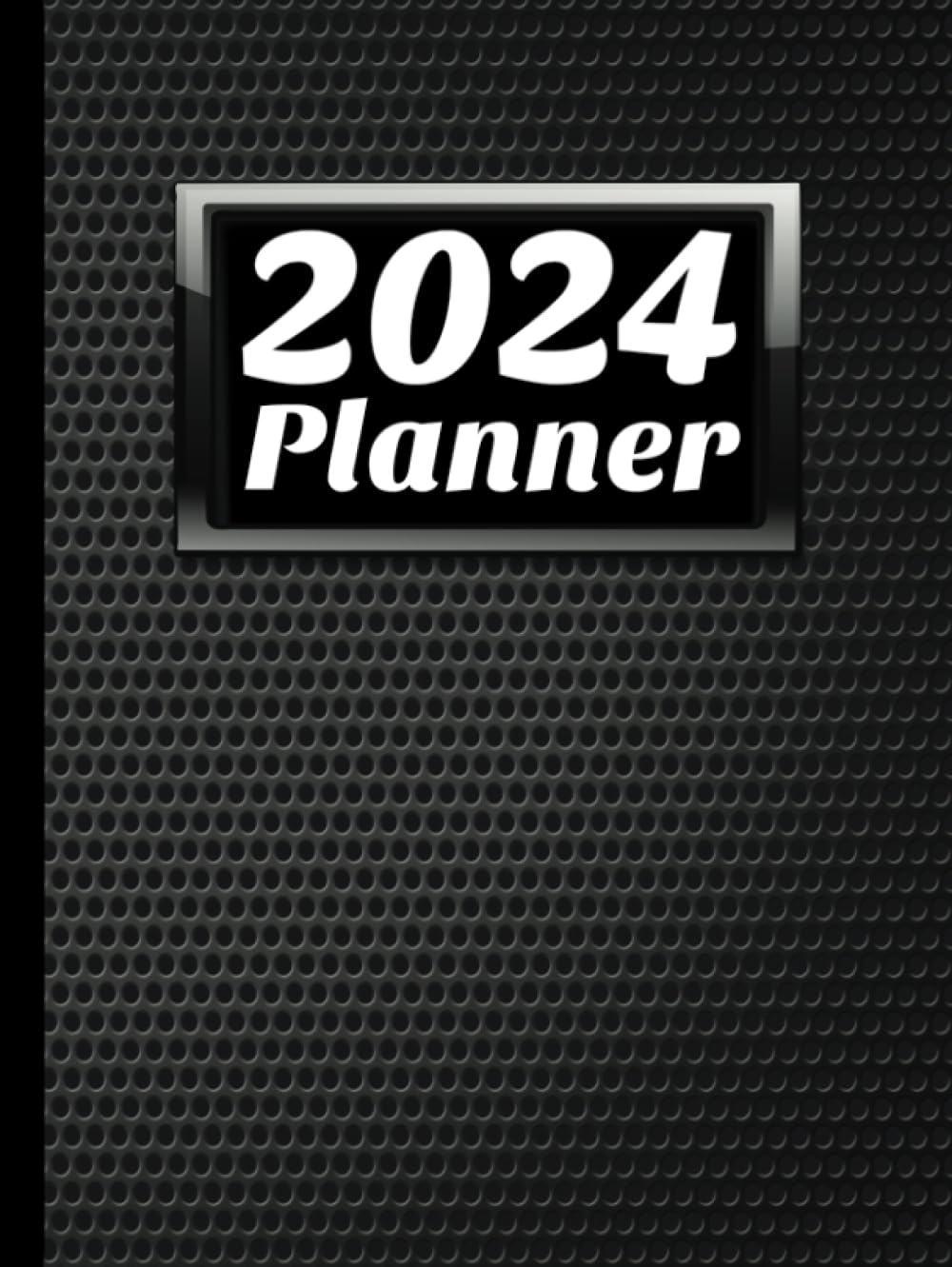 2024 Simple Black Planner: Weekly and Monthly Time and Appointment Blocker baixar o livro de graça
