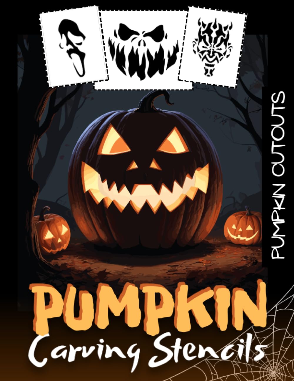 Halloween Pumpkin Carving Templates: 55 Spooky and Original Pumpkin Carving Templates for Halloween for Kids and Adults. Decorate Your Home with... Featuring Bats, Witches, Wolves, and Ghosts baixar livro de graça