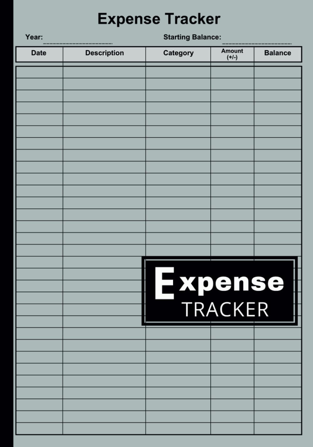ler totalmente Expense Ledger Book: Expense Tracker Log Book | Perfect Log Book for Business and Personal Use | A Budget Expense Tracker Notebook | Log Book for Expenses