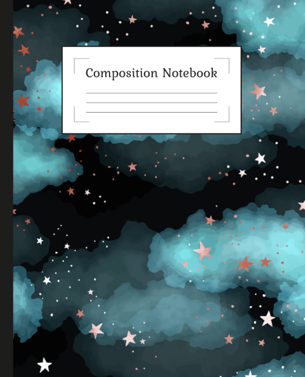 ler totalmente Composition Notebook: Sparkling sky Background Composition Notebook 7.5x9.25 inch, 110 page, Composition Notebook and Composition Notebook College Ruled