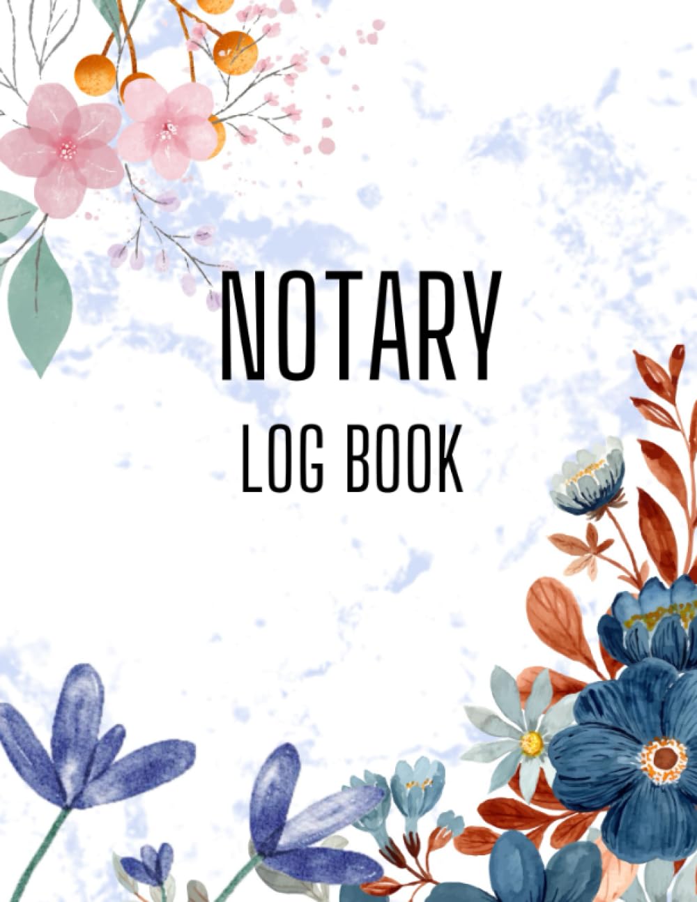 Notary Journal Log Book: Official Notary Log Book To Record Notarial Acts, Size 8.5 * 11 inches, 110 pages, With 109 Entries, Sequential Record Numbers baixar livro de graça
