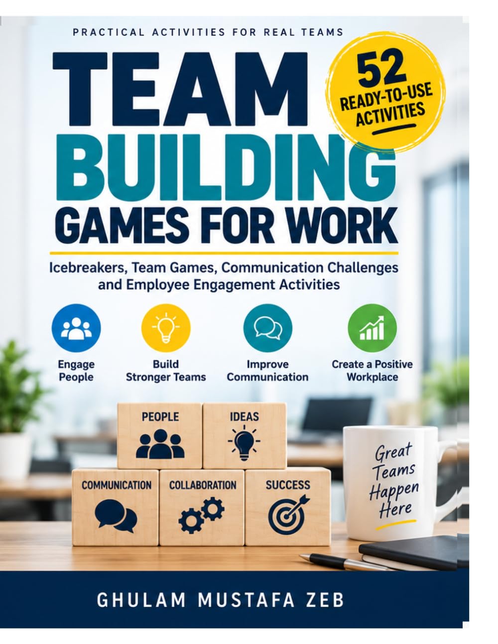 ler totalmente Team Building Games for Work: Icebreakers, Team Games, Communication Challenges and Employee Engagement Activities