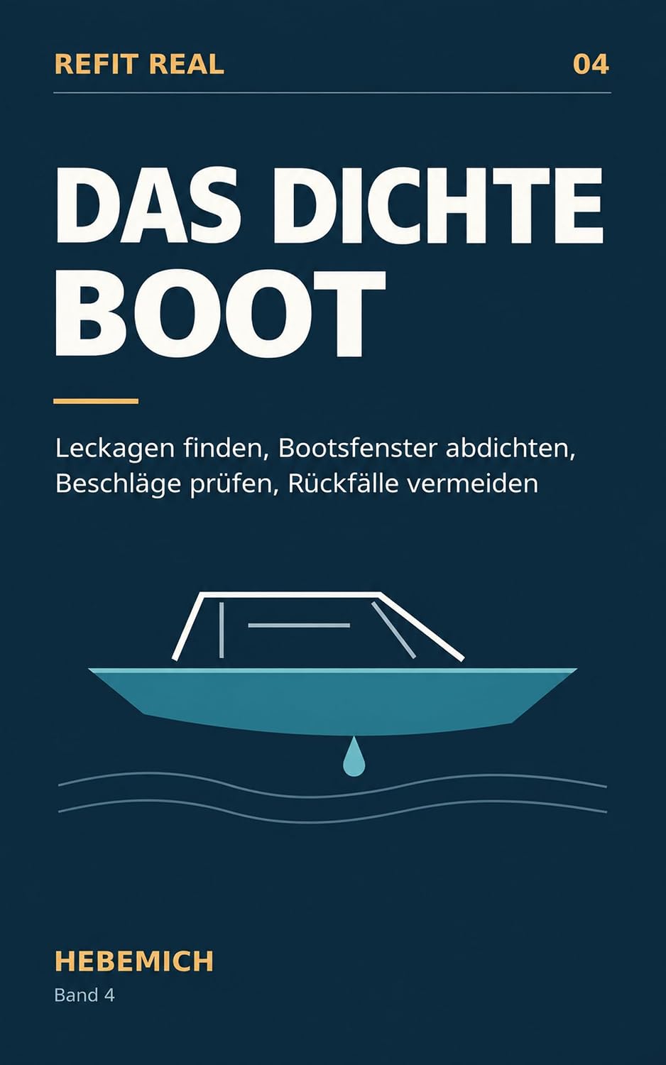 Das dichte Boot: Leckagen finden, Bootsfenster abdichten, Beschläge prüfen, Rückfälle vermeiden (REFIT REAL) (German Edition) baixar o livro de graça
