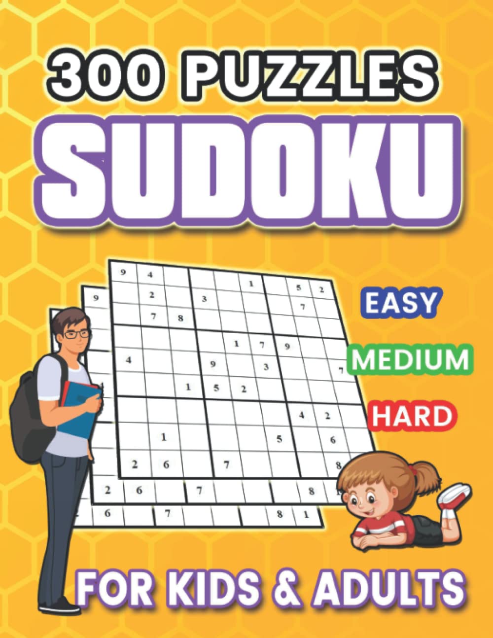 300 SUDOKU PUZZLES & SOLUTIONS FOR KIDS AND ADULTS baixar o livro de graça