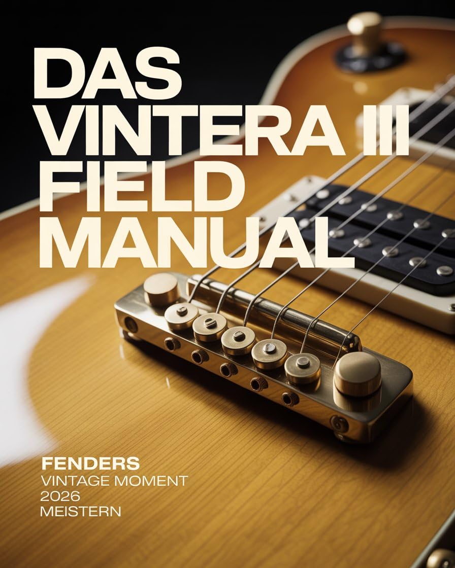 ler totalmente Das Vintera III Field Manual: Fenders Vintage Moment 2026 meistern: Der ultimative Leitfaden zu Klang, Wartung und Authentifizierung für den modernen Player (German Edition)