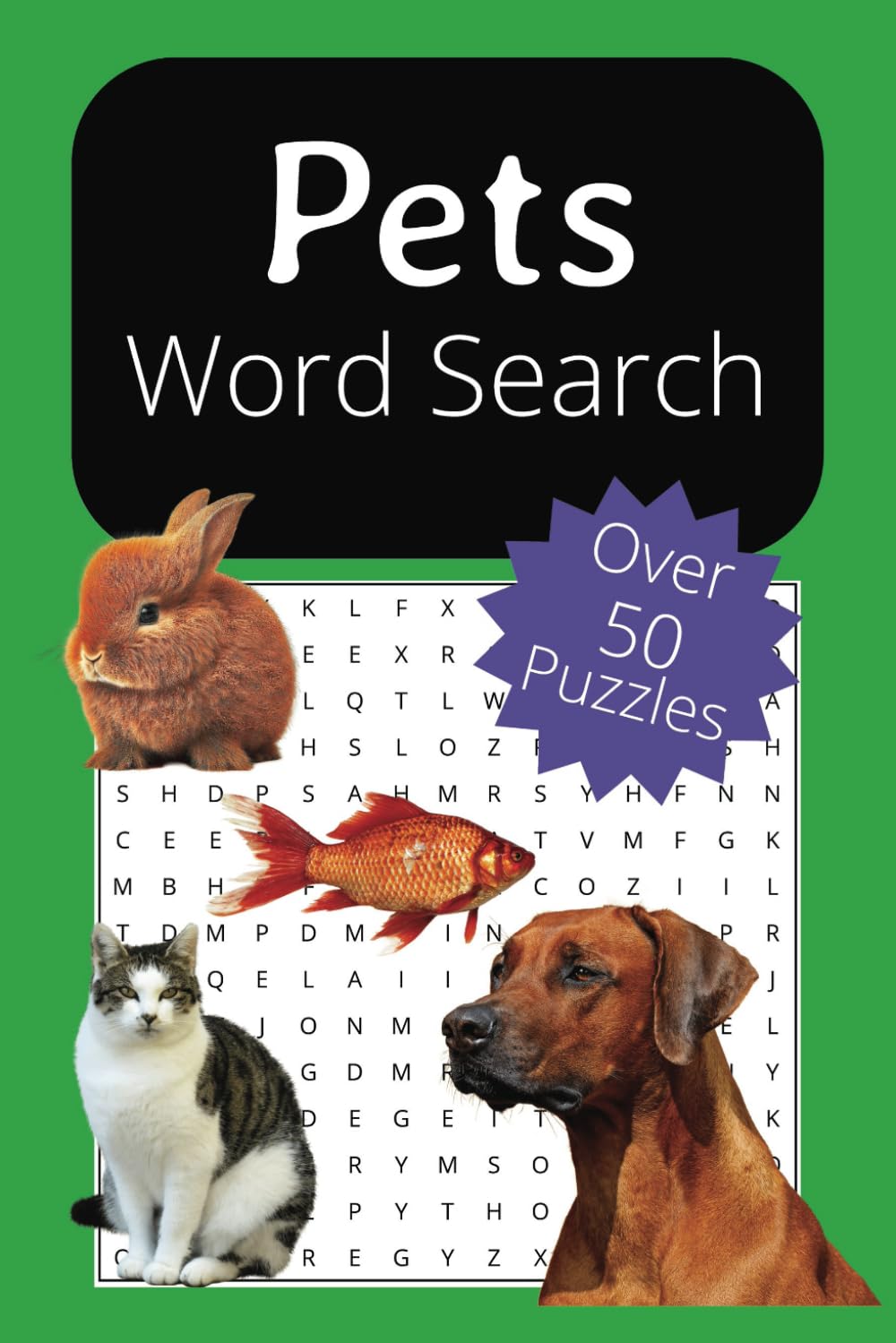 ler totalmente Pets Word Search Book: A Themed Word Find Book For Adults, Kids, and Teens