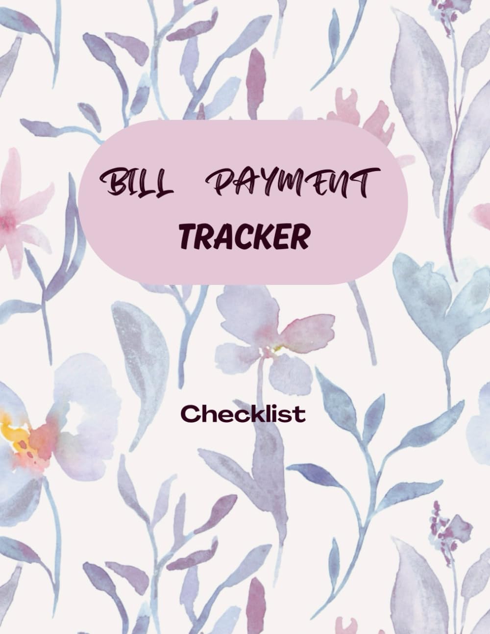 Bill Payment Tracker Notebook: Monthly Bill Payment Organizer/Large Print/: Budget planner/Checklist baixar livro de graça
