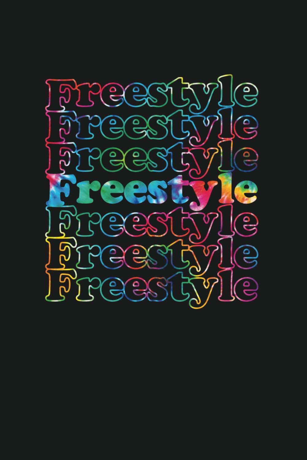 capítulo por capítulo baixar Freestyle Music Tie Dye Vintage Inspired 120 Page Notebook Lined Journal